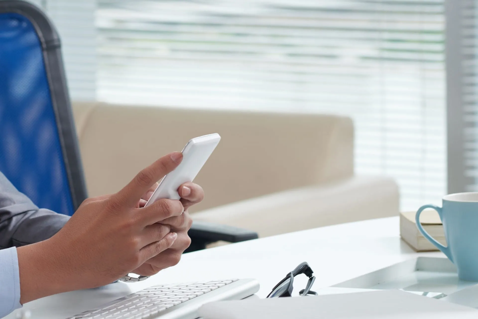 Business owner managing accounts at the office Clarion Accountancy & Taxation Oakham